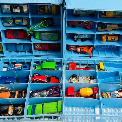 Vintage "Hot Wheels" and "Matchbox" Collection with Twin Carry Cases