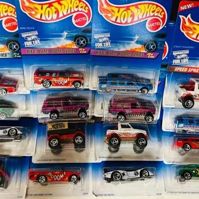 Vintage "Hot Wheels" Carded Cars 