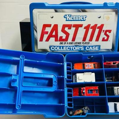 Vintage "Kenner FAST 111’s" Collector’s Case