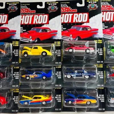 "Racing Champions" Hot Rod Magazine Sealed Collectibles