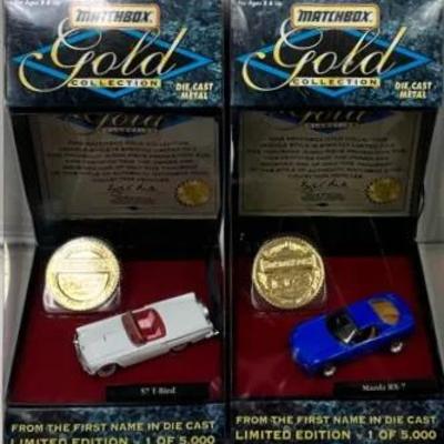 "Matchbox" Gold Collection Limited Edition 