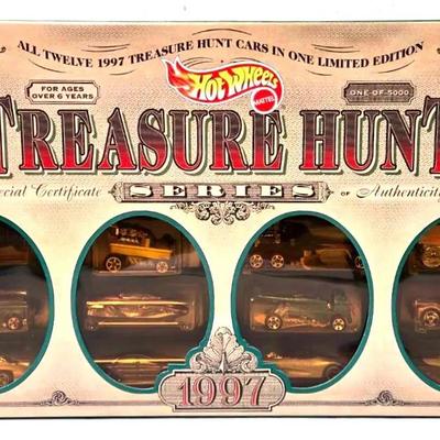 "Hot Wheels" 1997 Treasure Hunt Set