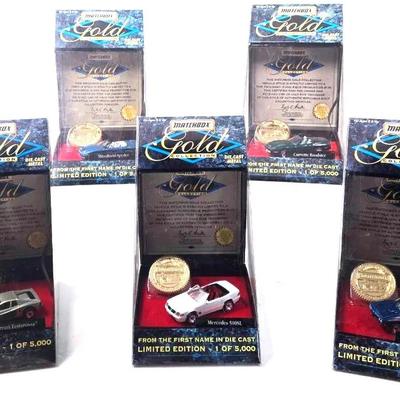 "Matchbox" Gold Collection Ferrari Testarossa and Others