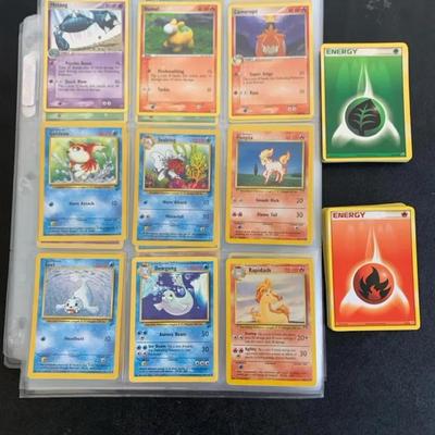 Pokemon Cards With Card Sleeves 