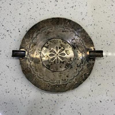 Sterling Silver Ashtray 