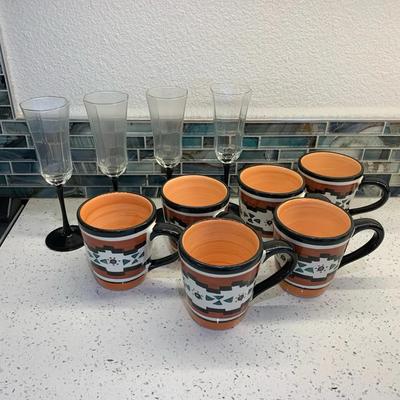 Mugs And Tall Stem Glasses
