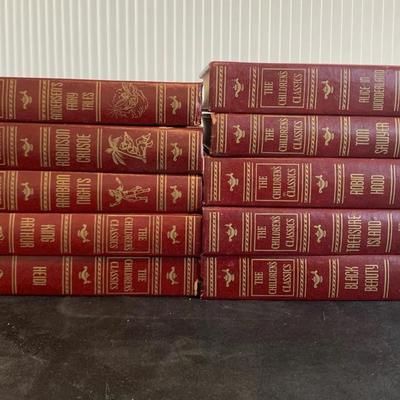 Vintage “The Childrens Classics” Book Collection