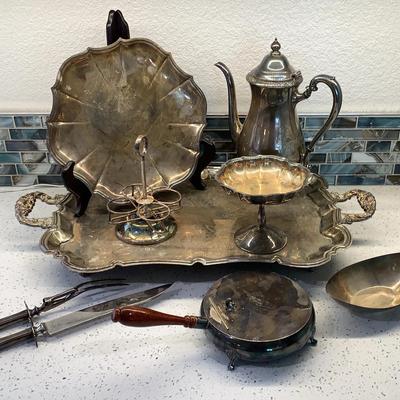 Silver Plate Serving Ware