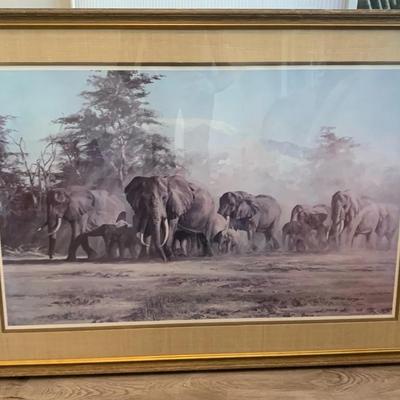 Philip Lasz Elephant Painting