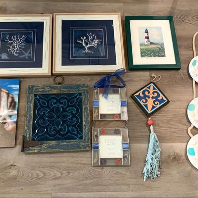 Ocean Themed Decor And Other Wall Hangings