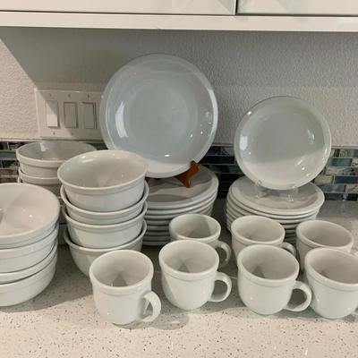 Pottery Barn Large White Set