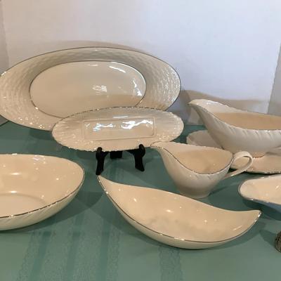 Lennox Serving Ware With Silver Accents