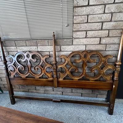 King Size Wooden Headboard 