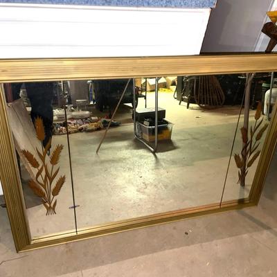 Vintage 1960s Mid Century Modern Mirror