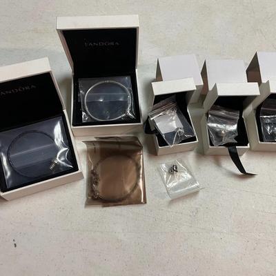 Sterling Silver 925 Pandora Charms And Bracelets