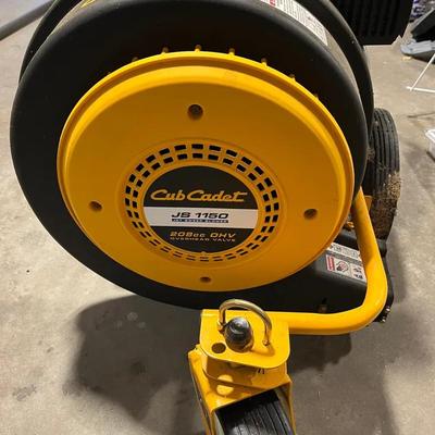 WORKING Cub Cadet JS 1150 walk behind leaf blower
