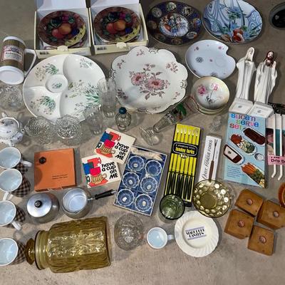 Lot Of Various Housewares Including Fondue Forks