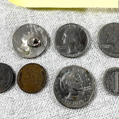 Lot Of Various Vintage US Coins