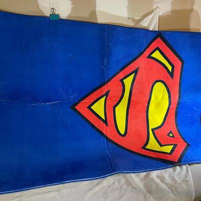 Large Superman Memory Foam Floor Covering