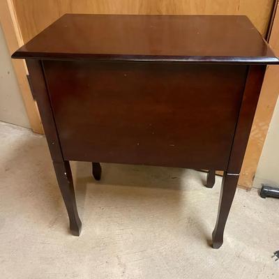 End Table With Storage Chest