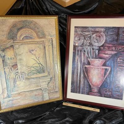 Two Large Framed Prints