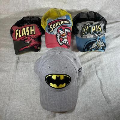 Lot Of Super Hero Baseball Hats