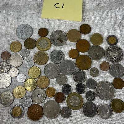 Lot Of Foreign Coins