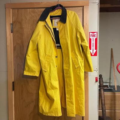 Men’s Yellow Work Atlantic Rancher Rain Coat