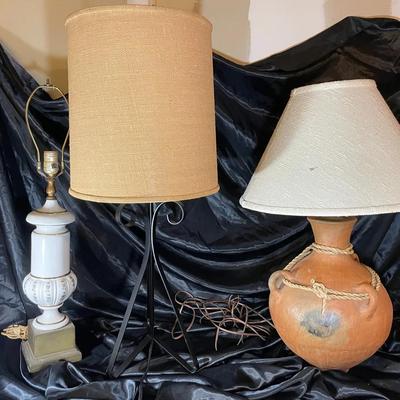 3 Vintage Lamps