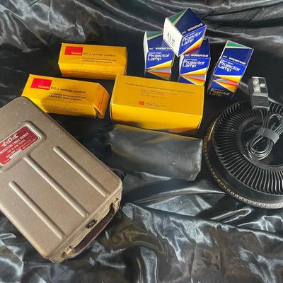 Lot Of Vintage Photo Projector Items