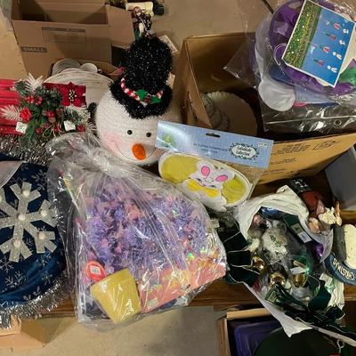 Lot Of Various Holiday Decorations