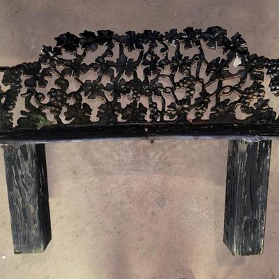 Vintage Outdoor Patio Bench