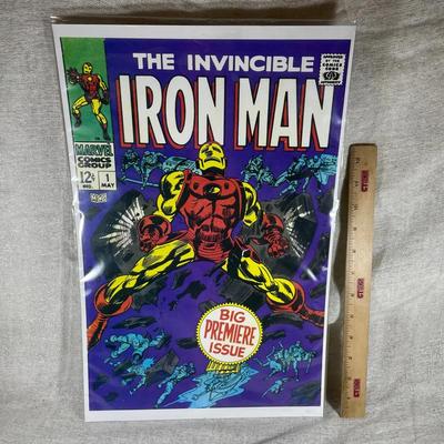 Iron Man Reproduction Comic Cover Print