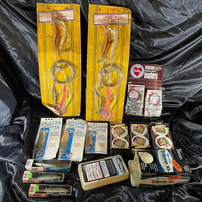 Lot Of New Old Stock Fishing Supplies