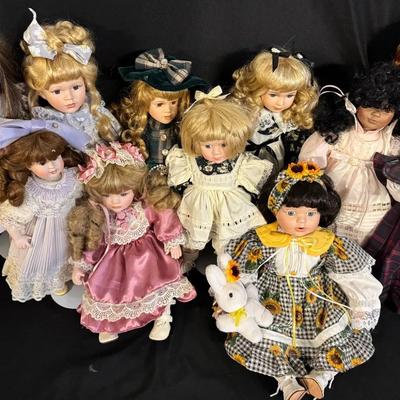 RJ538 - Vintage Porcelain Dolls - Unboxed. Misc. Group #2