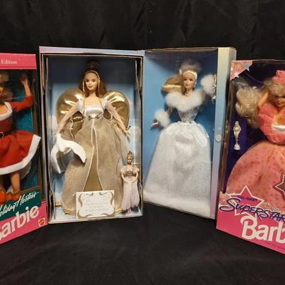 RJ210 - Special Occasion Barbies - Holiday, Superstar, Sugar Plum Fairy