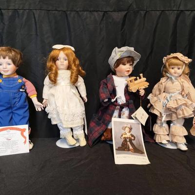 RJ201 - World Galleries, Bradley, Knowles Dolls