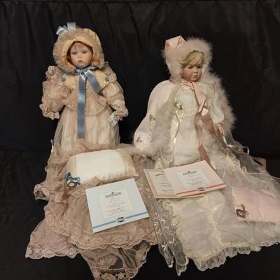 RJ216 - Cindy McClure Victorian Harmony And Bliss Dolls