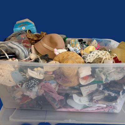 RJ110 - Very Large Mystery Lot of Doll Accessories