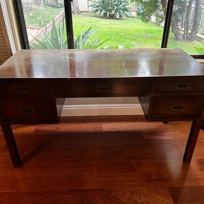 Henredon Scene One Campaign Style Desk