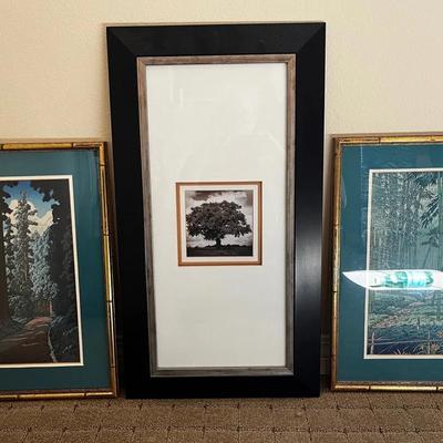 3 Framed Art Prints