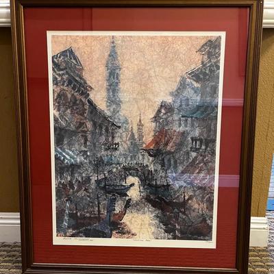 Framed, Nimbered & Signed Art Prints By Anatole Krasnyansky
