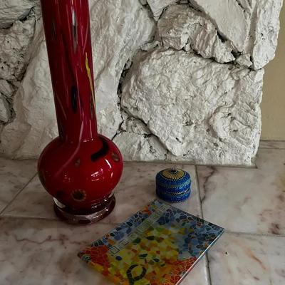 Colorful Glass Decor