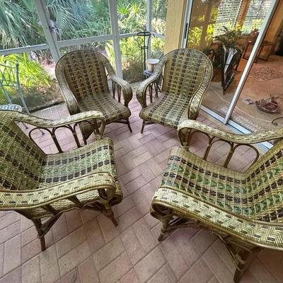Vintage Wicker Chairs