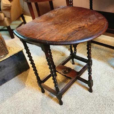 Victorian Spool Side Tabletop 