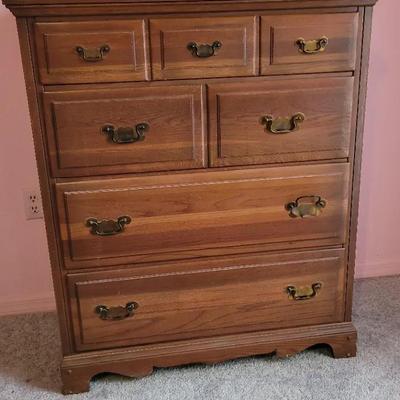 Wood 4 Drawer Chest Of Drawers