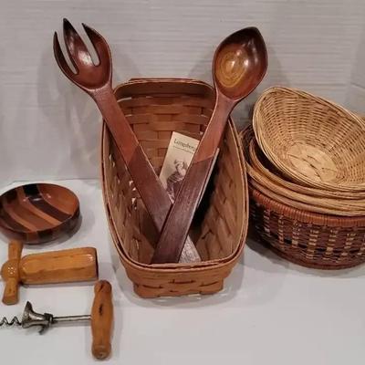 Longaberger Basket And Friends