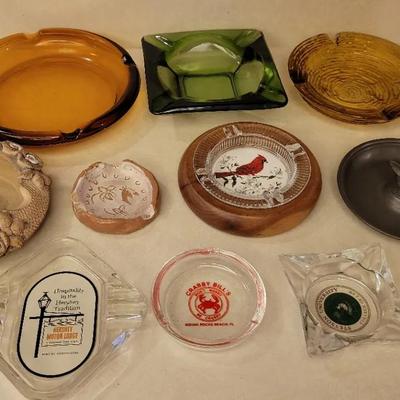 10 Ashtrays