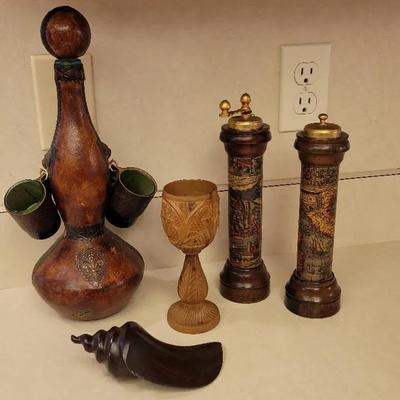 Leather And Wood Goodies