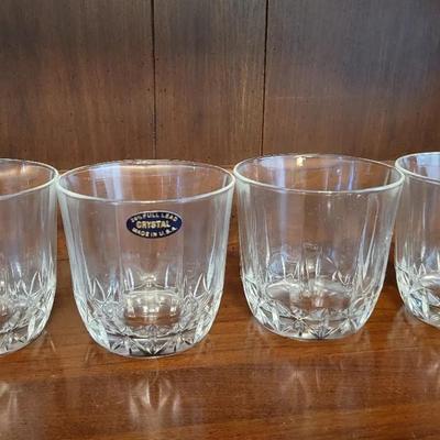 4 Crystal Rocks Glasses